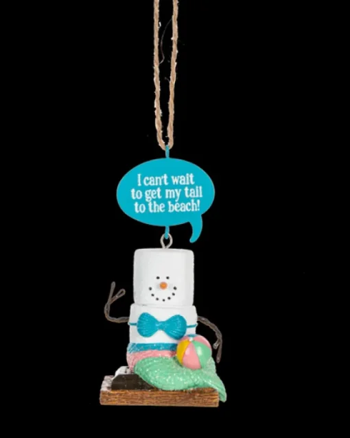 Store S'Mores Mermaid Ornaments S'Mores