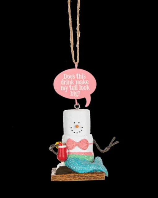 Store S'Mores Mermaid Ornaments S'Mores