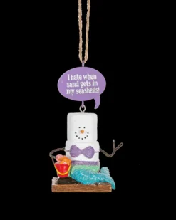 Store S'Mores Mermaid Ornaments S'Mores