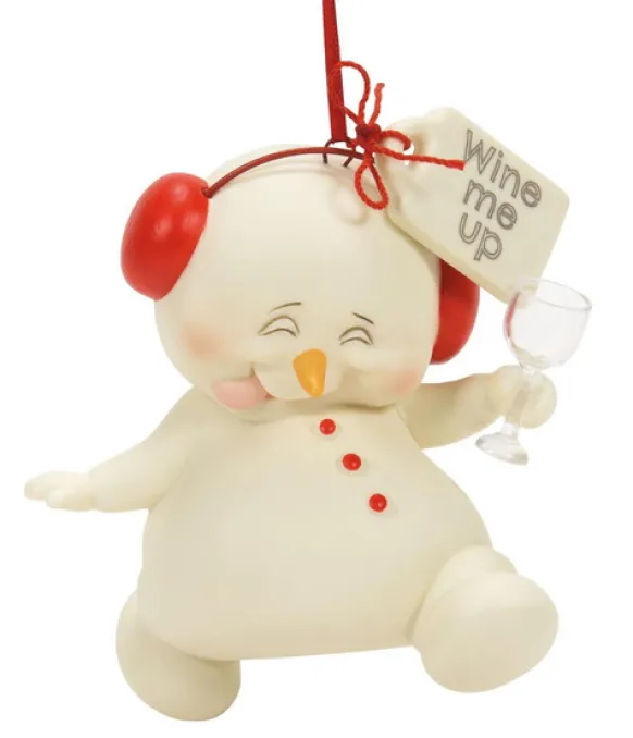 Flash Sale Snowpinions Snowpinion: Wine Me Up Ornament