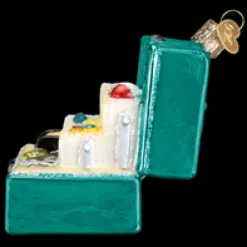 Cheap Old World Christmas Tackle Box Ornament -