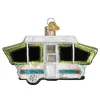 Best Sale Old World Christmas Tent Camper Ornament -