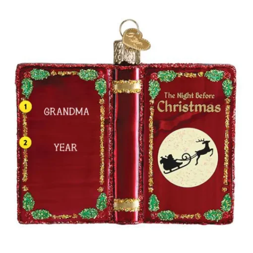 Cheap Old World Christmas The Night Before Christmas Ornament -