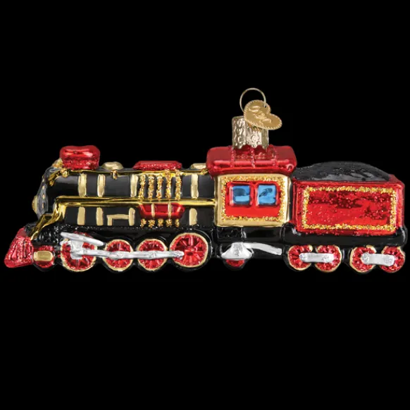 Online Train Ornament - Transportation