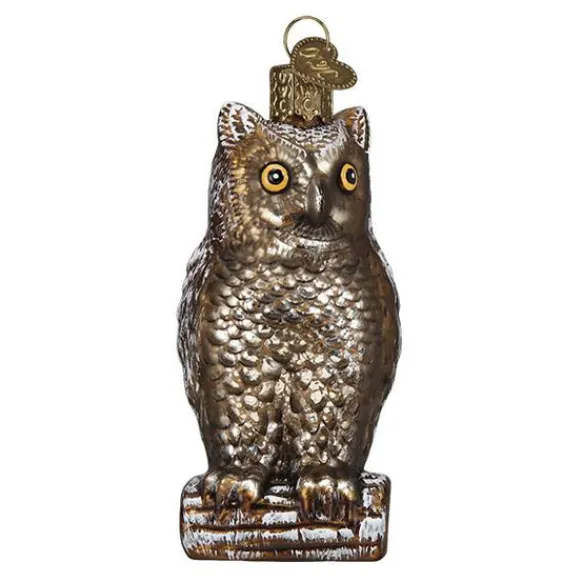 Cheap Vintage Wise Old Owl Ornament - Garden, Birds & Insects