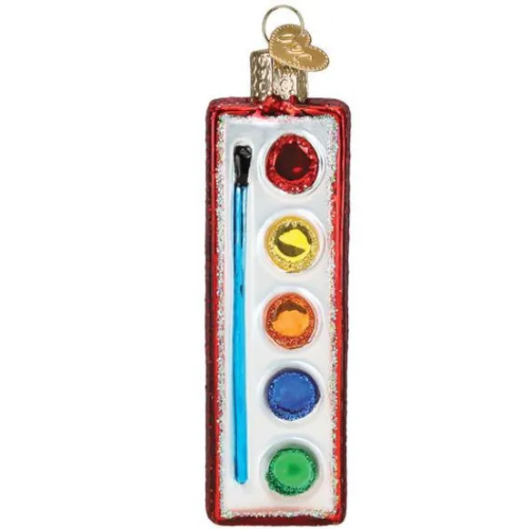 Clearance Watercolor Palette Ornament - Hobbies & Activities