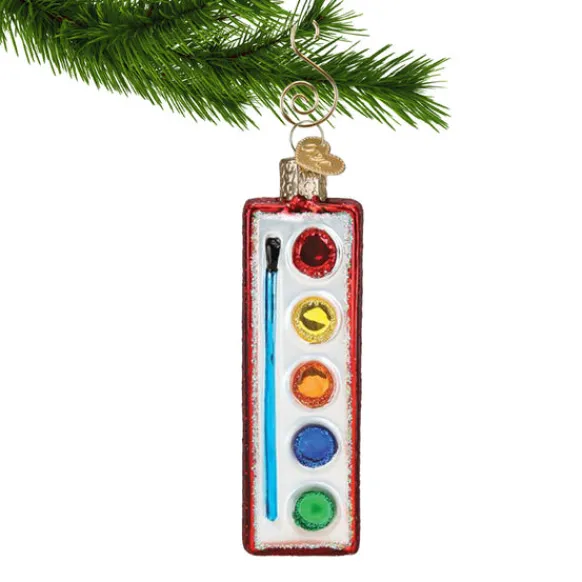 Clearance Watercolor Palette Ornament - Hobbies & Activities
