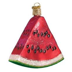 Best Sale Old World Christmas Watermelon Wedge Ornament -