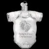 New White, Baby Onesie Ornament - Baby
