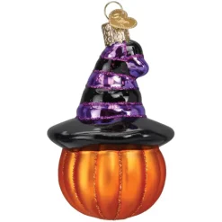 Discount Witch Pumpkin Ornament - Halloween