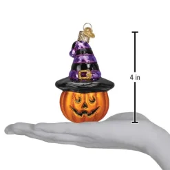 Discount Witch Pumpkin Ornament - Halloween