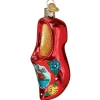 Cheap Old World Christmas Wooden Clog Ornament -