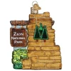 Hot Old World Christmas Zion National Park Ornament -