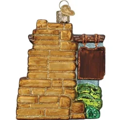 Hot Old World Christmas Zion National Park Ornament -